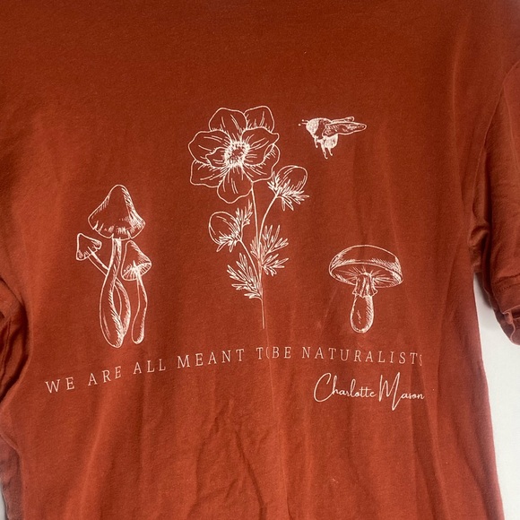 Charlotte Mason • We Are All Meant To Be Naturalists Graphic Tee - Picture 2 of 7